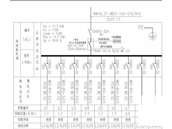 18层一类办公大楼电气CAD施工图纸(火灾自动报警) - 4