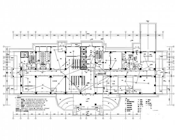 二级高层医院门诊综合楼电气CAD施工图纸(火灾自动报警) - 2