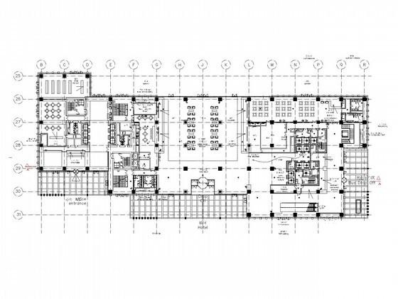 超高层五星级酒店电气CAD施工图纸（119米裙楼6层） - 2