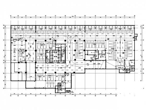 一类高层商业综合办公楼电气CAD施工图纸（配电负荷表裙楼99.9米）(火灾自动报警) - 2