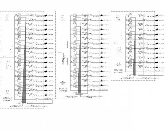 15层二类普通高层住宅楼电气CAD施工图纸(火灾自动报警系统) - 3