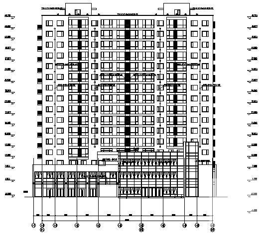 16层钢筋混凝土结构商住楼泛光照明工程电气图纸（三级负荷） - 4