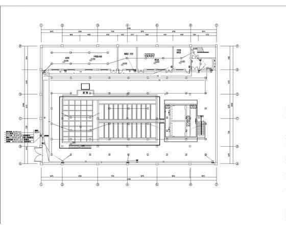 33层钢筋混凝土结构大型文化公园电气CAD施工图纸(联动控制系统) - 2