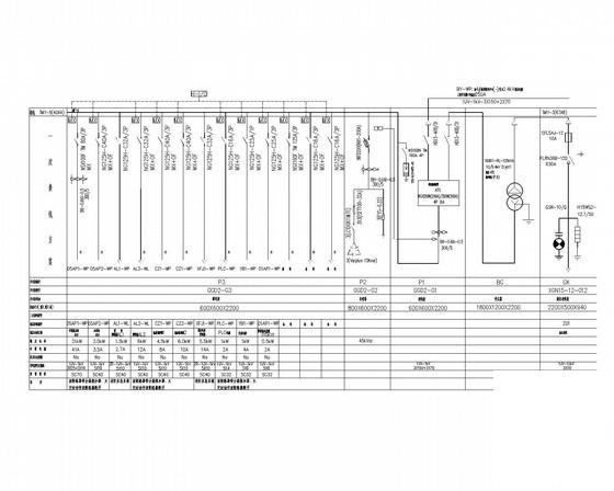33层钢筋混凝土结构大型文化公园电气CAD施工图纸(联动控制系统) - 4
