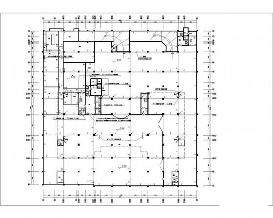 知名钢铁公司20层办公楼电气CAD施工图纸（一类高层）(火灾自动报警系统) - 3