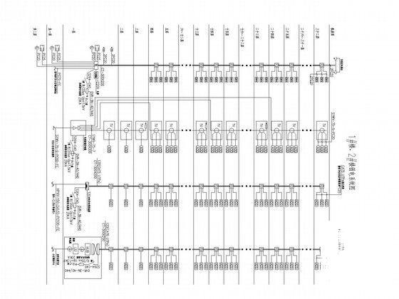 32层商住楼电气CAD施工图纸（高99.75米，裙房）(火灾自动报警) - 4