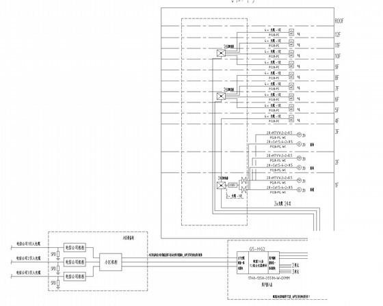 商业住宅综合楼电气CAD施工图纸（甲级院） - 5