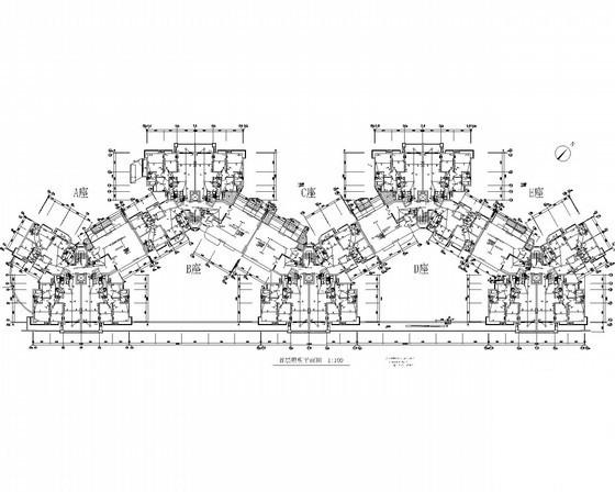 12层住宅楼电气设计CAD施工图纸(火灾自动报警) - 3