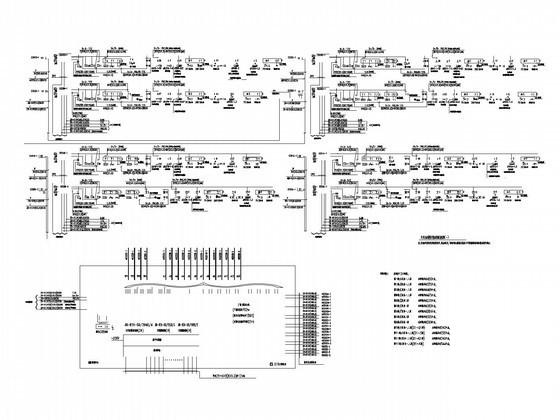大型商场消防系统电气CAD施工图纸（二级负荷） - 5
