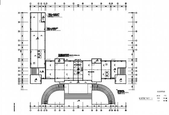 公安局9层科技大楼电气设计CAD施工图纸(火灾自动报警系统) - 2