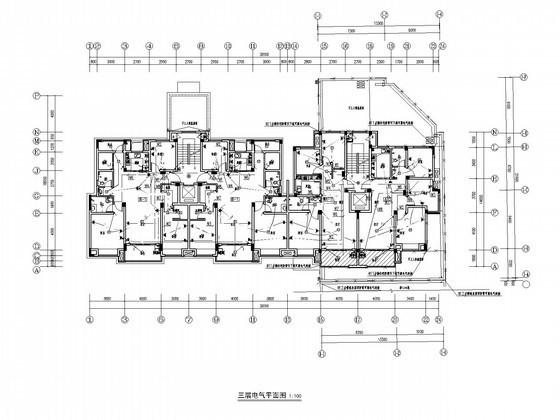7层知名大型文化广场电气设计CAD施工图纸（甲级设计院）(火灾自动报警系统) - 2