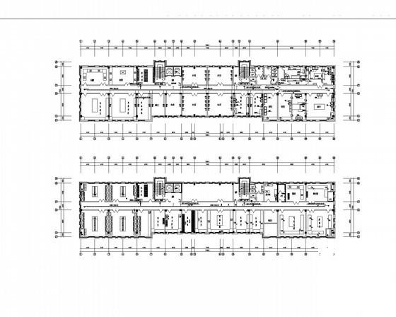 8层钢筋混凝土结构综合实验用房电气CAD施工图纸（车库） - 1