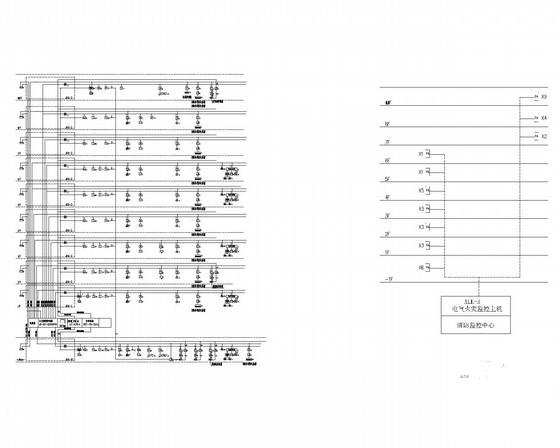 8层钢筋混凝土结构综合实验用房电气CAD施工图纸（车库） - 4