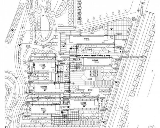 3.5万平大学6层实验楼项目电气CAD施工图纸（人防） - 3