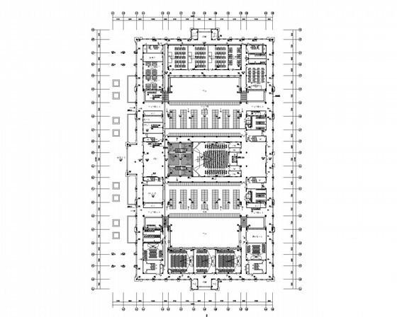 5层知名大学教学楼电气CAD施工图纸 - 2