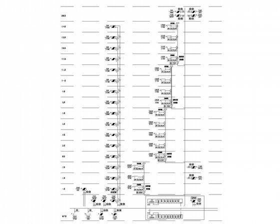 16层办公楼建筑电气CAD施工图纸（一级负荷） - 3