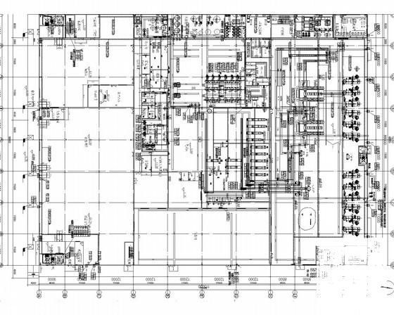 两层知名生物公司厂房电气设计CAD施工图纸 - 1
