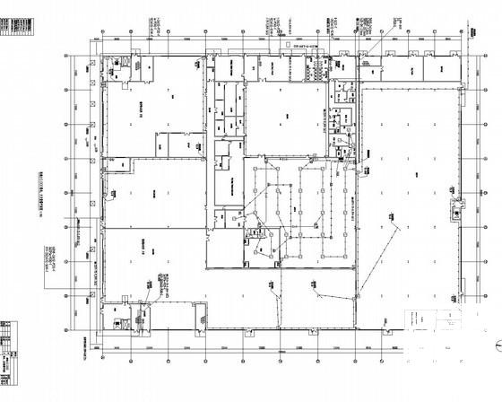 两层知名生物公司厂房电气设计CAD施工图纸 - 4