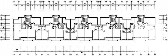 小区12层住宅楼电气设计CAD施工图纸 - 3