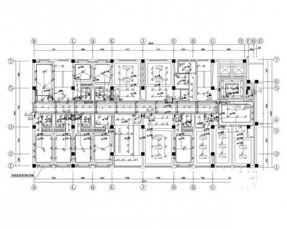 大型高层钢筋混凝土结构办公楼电气CAD施工图纸（三级负荷） - 4