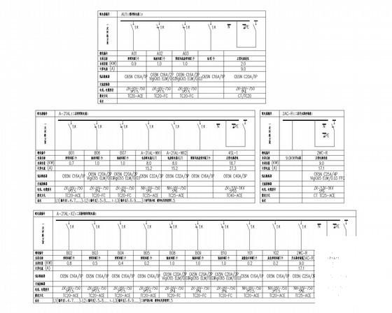 大型高层钢筋混凝土结构办公楼电气CAD施工图纸（三级负荷） - 5