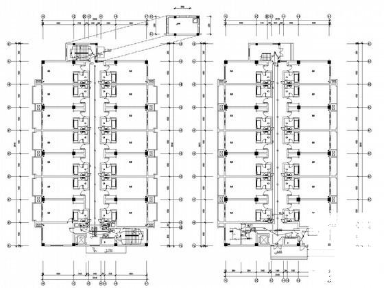 6层星级酒店电气CAD施工图纸（三级负荷，第三类防雷） - 2