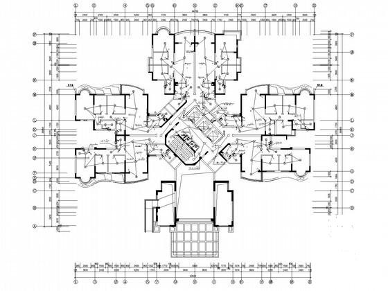 31层住宅楼电气设计CAD施工图纸（甲级设计院） - 1