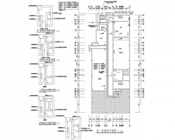 地上7层医院综合楼电气CAD施工图纸（二级负荷，第二类防雷） - 3