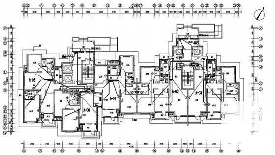 地上16层钢筋混凝土结构住宅楼建筑电气图纸（二类高层，二级负荷） - 2