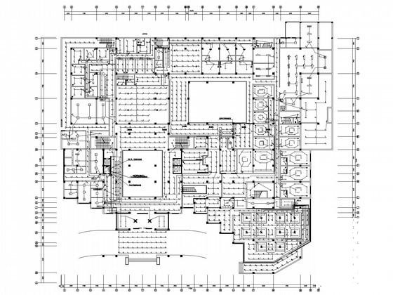 19层五星级大酒店电气CAD施工图纸（地下室，一级负荷） - 1