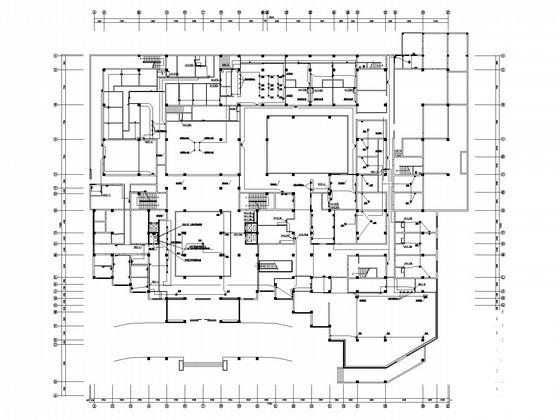 19层五星级大酒店电气CAD施工图纸（地下室，一级负荷） - 2