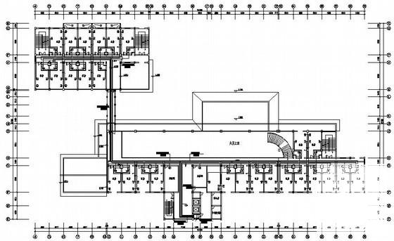 5层酒店弱电系统电气CAD施工图纸（一级负荷） - 1