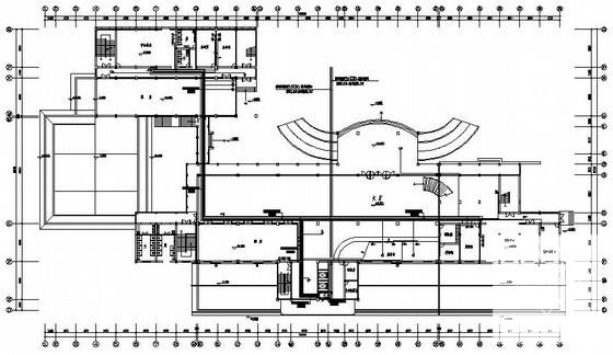 5层酒店弱电系统电气CAD施工图纸（一级负荷） - 2