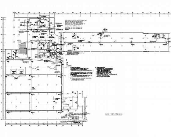 外国语学校地下室电气设计CAD施工图纸 - 3