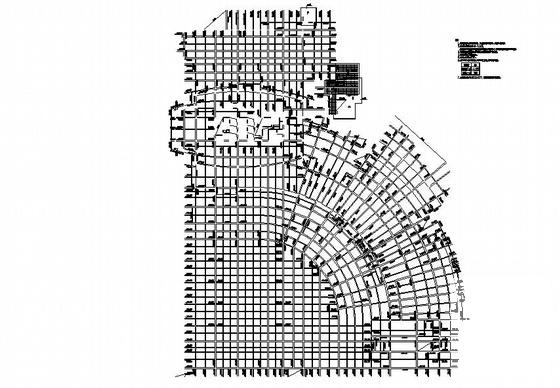 25层综合楼给排水CAD施工图纸(自动喷水灭火系统) - 1