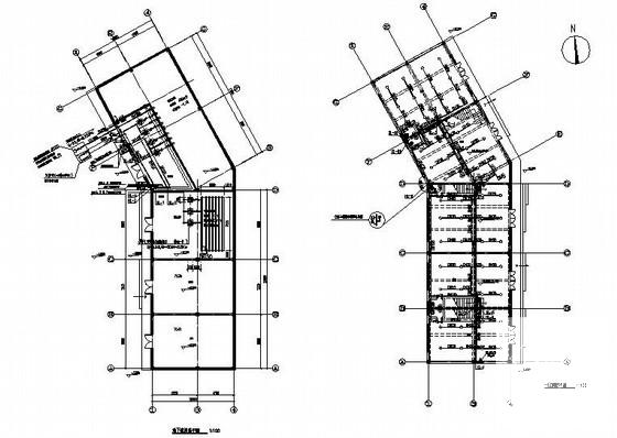 2层（地下1层）公用建筑给排水CAD施工图纸 - 3