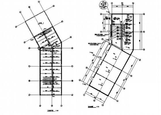 2层（地下1层）公用建筑给排水CAD施工图纸 - 4
