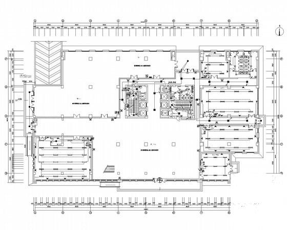 22层科研楼电气CAD施工图纸（人防设计） - 1