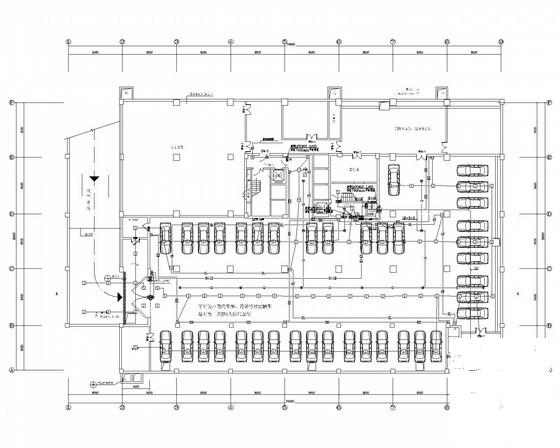 22层科研楼电气CAD施工图纸（人防设计） - 2