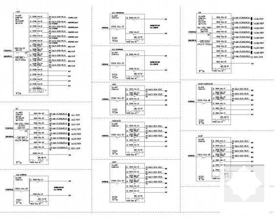 22层科研楼电气CAD施工图纸（人防设计） - 4