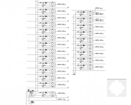 22层科研楼电气CAD施工图纸（人防设计） - 5