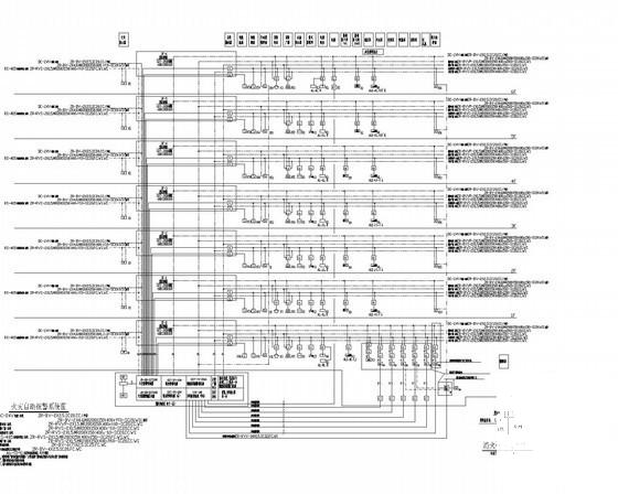 地上7层商务大厦强弱电电气CAD施工图纸 - 3