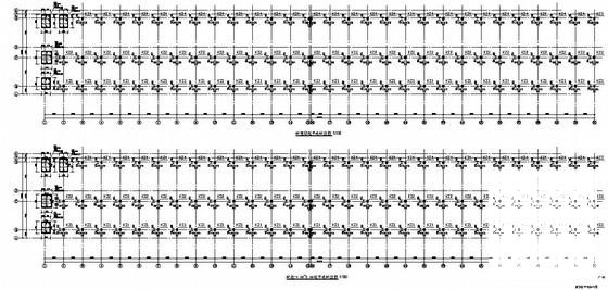 太湖5层框架结构宿舍楼结构设计CAD施工图纸（6度抗震）(螺旋钻孔灌注桩) - 2