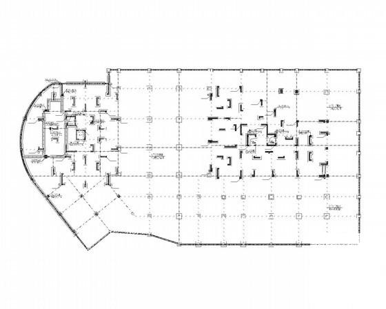 20层大厦强弱电电气CAD施工图纸（一级，三级负荷）(火灾自动报警) - 4