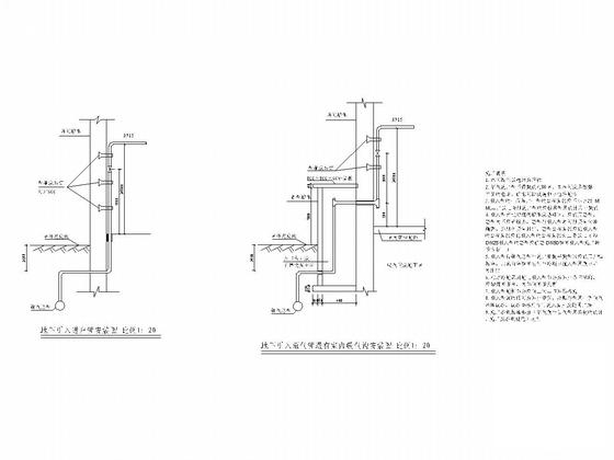 特大型沼气工程CAD施工图纸，（喷灌系统）(平面布置图) - 5