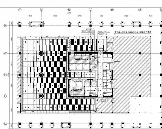 17层办公楼电气CAD施工图纸（装饰工程，一类高层） - 1
