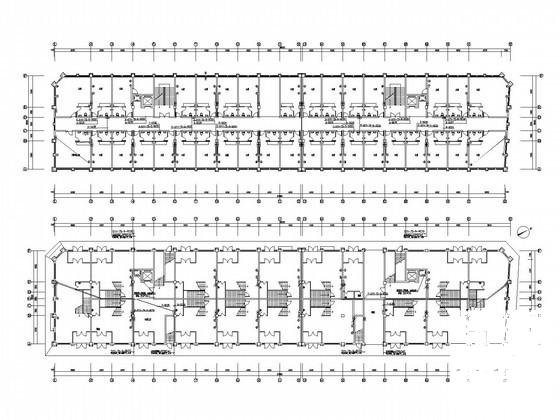 5层综合商业步行街电气CAD施工图纸（一级负荷）(消防报警及联动) - 5