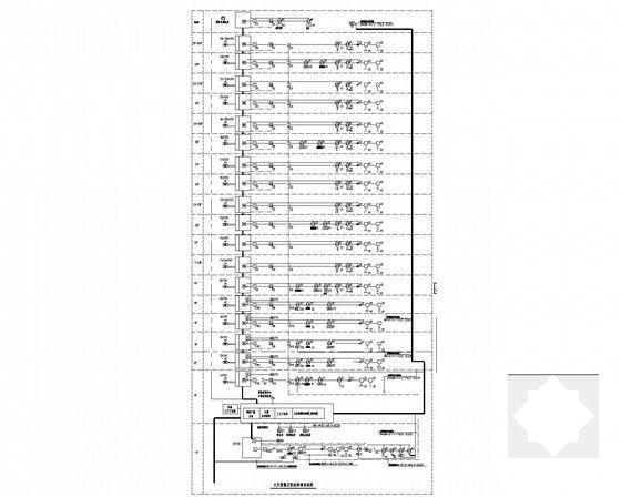25层综合广场电气CAD施工图纸（高压设计） - 4