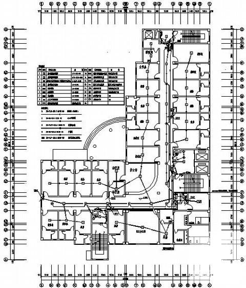 医院9层综合楼电气CAD施工图纸（一级负荷，第二类防雷） - 2