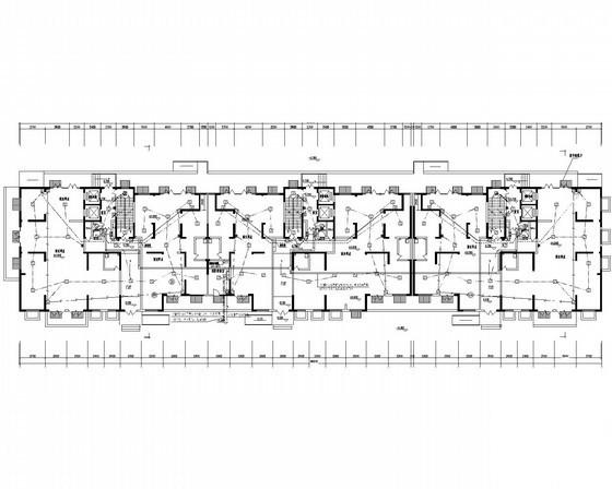 地上25层综合建筑电气CAD施工图纸（一类高层）(联动控制系统) - 4